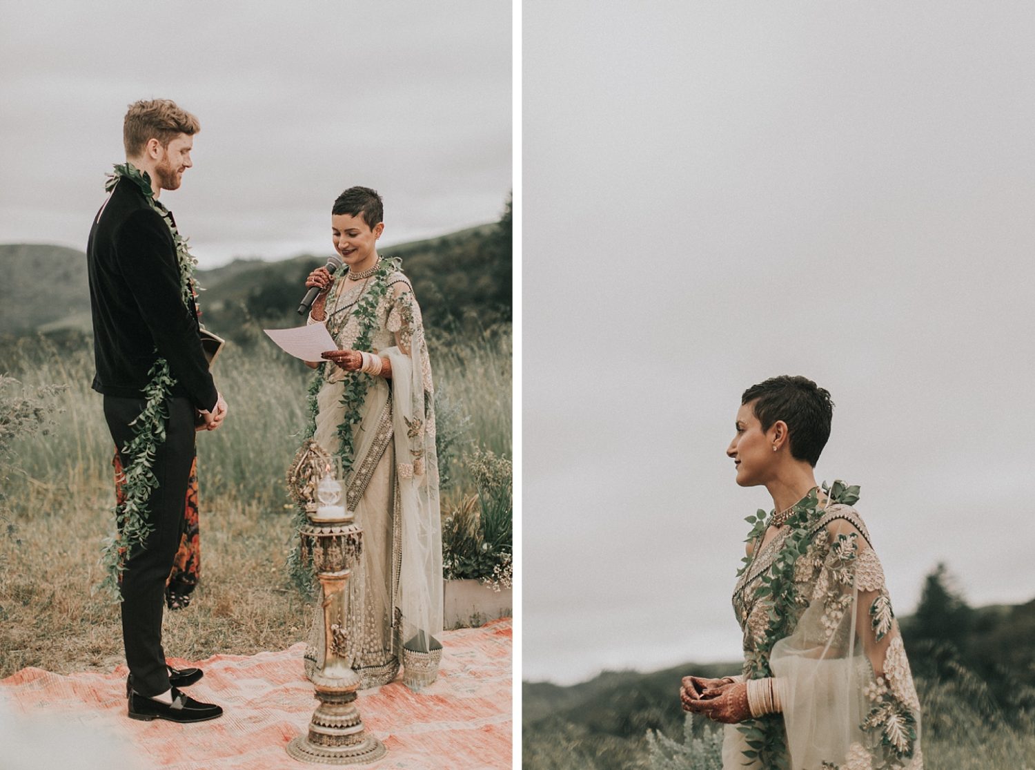 Zai + Phil’s Eclectic and Indian Wedding in Northern California ...